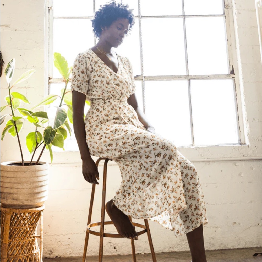 Gracemade Damaris Floral Wrap Dress